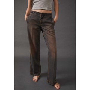 NWOT Free People Castella Low Rise Jeans / Back Alley Blue